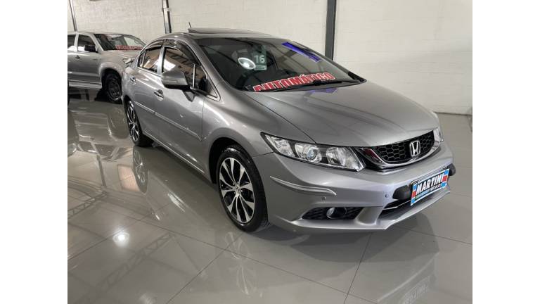 HONDA - CIVIC - 2016/2016 - Cinza - R$ 88.700,00